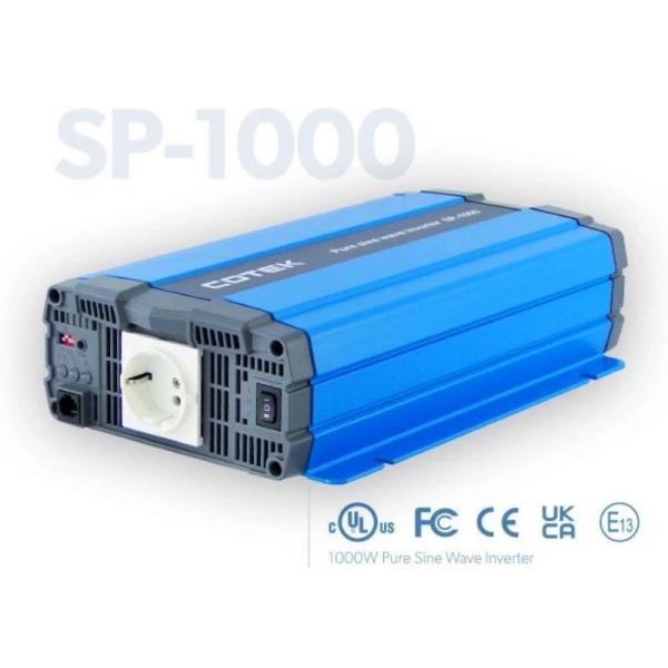 Cotek 1000W Power Inverter Pure Sine Wave Inverter SP Series SP-1000