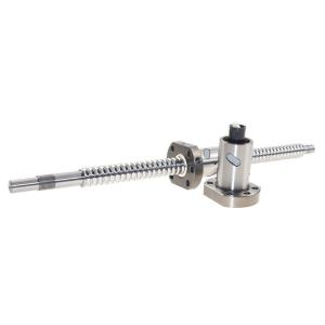 China Heavy Load Rolled Ball Screw Efficient 10mm Ball Screw Food Grade Lubrication factory