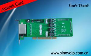 China 4X E1/T1 interfaces E1 asterisk card 2U class factory