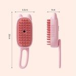 Pet Grooming Brush Cats Long Handle Electric USB Water Spray Steam Comb Dog Hair