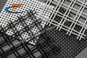 China High Tensile Wire Plain Weave Woven Mesh Screen factory