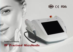 China Foot Switch Rf Skin Tightening Machine , Skin Needling Machine Wrinkle Reduction factory