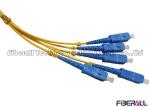 ODN 1x4 ABS Package Fiber Optic PLC Splitter With Single Mode SC/UPC Connector
