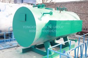 China Electric Heating Horizontal Straight Tube Boiler Stainless Steel Gas Fire Boiler factory