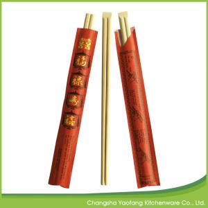 China Eco Friendly Tensoge Bamboo Chopsticks Disposable 20cm Natural Color factory