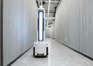 China Indoor Mobile Virus Killing UV Light Robot With Wireless Transmission factory