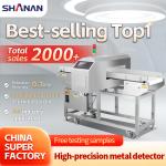 Industrial Conveyor Belt Type Metal Detector / FDA Metal Detectors For Food