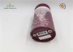 Customized Round Tube Paper Box Packaging For Gifts , Apparels With Lids