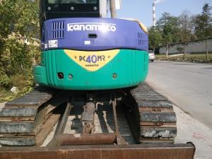 China USED Mini Excavator KOMATSU PC40MR factory