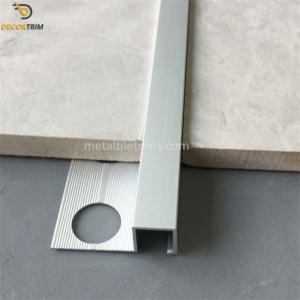 China Square Edge Tile trim Metal Tile Trims Tile Edge Trim Bunnings Outdoor 8mm factory
