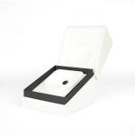 Custom Logo White Cardboard Jewelry Box Paper Packaging For Necklace Bracelet