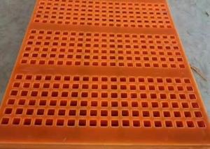 China Drum Scrubber Mill Polyurethane Rubber Trommel Screen Panels PU Urethane Trommel Screens factory