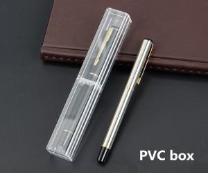 China wholesale heavy metal gel pen and sign write gel pen with Plastic box package factory