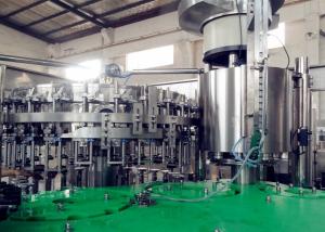 China Food Stage Carbonated Beverage Filling Machine High Speed For Different Bottles factory