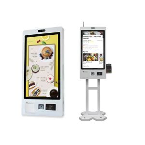 China 32 Inch Grocery Self Checkout Machines Kiosk Payment Ordering on sale