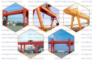 China MH Electric Hoist Box Type Single Girder Wireless Remote Control Gantry Crane factory