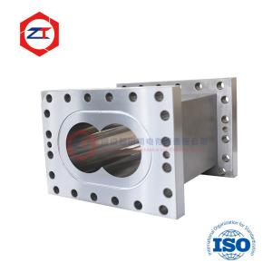 China Cr26 Twin Screw Extruder Barrel Wear Resistant With Nitriding Treatment Plastic Extruder Screw And Barrel factory