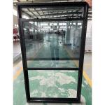 NFRC UPVC Single Hung Window Double Glazed Bay Window