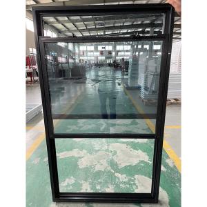China NFRC UPVC Single Hung Window Double Glazed Bay Window factory