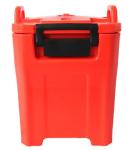 50L Insulated Soup Carrier Stainless Steel Tank With Four Wheels