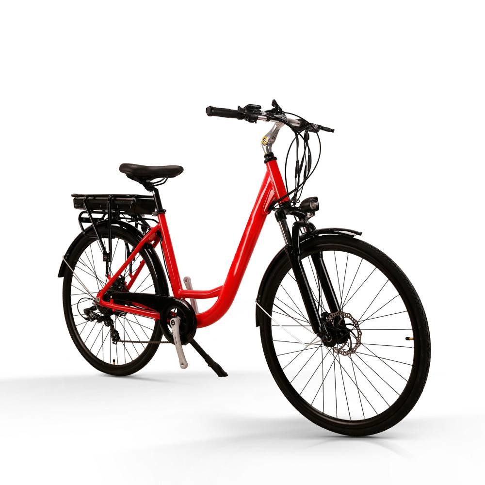Light Women Electric Bikes Lady City Electric Bicycle Assist Long Range 36v 300w