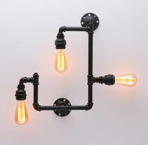 China Decoration Ironwall Light Edison Bulb For Coffee Shop Easy Installation factory