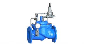 China Blue Ductile Iron Pressure Sustaining Valve With Nylon - Reinforced Diaphragm factory