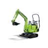 Buy cheap ZG012 Green Machine Mini Excavator 7.6kW 3000rpm With EPA Engine And Telescopic from wholesalers