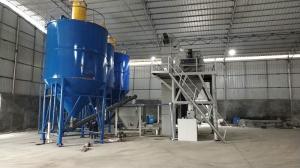 China Construction Industry Automatic Tile Cement Productin Line With SGS Certified factory