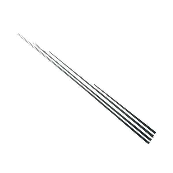 Pultruded Fiberglass Conical Rod Custom FRP Tapered Pole For Horsewhip Riding