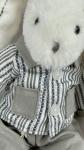 Children Gifts Girls Rabbit Stuffed Doll Long Ears Bunny Short Plush Toys