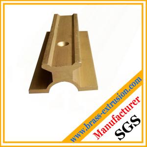 China copper extrusion profile sections with holes factory