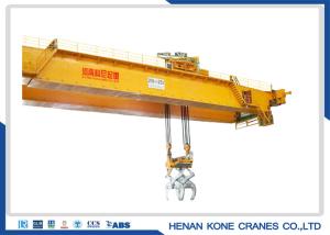 China Heavy IP55 Double Girder Overhead Crane With Operator Cabin factory