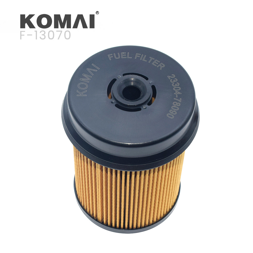 KOMAI Diesel Fuel Filter 23304-78090 23304-78091 HINO 23304-78440 23304-EV390 EF-13070 23304-JIE40 P580299 2330478130 FF5974 SN 25126