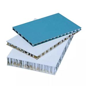 China Powder Coated Aluminum Honeycomb Core Panel 6000mm Max Length Bending Strength ≥0.2MPa factory