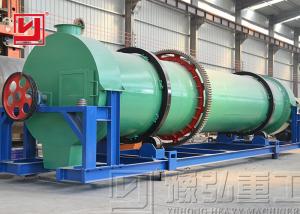 China 12-15T Rotary Dryer Machine for Cow Chicken Manure Drying High Capacity factory