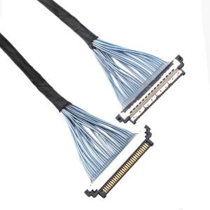 China Kel 0.5mm Pitch Micro Coaxial Cable Ssl20-30sb Idc Connector factory