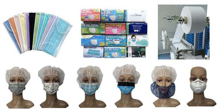 Lightweight Disposable Earloop Mask Soft Single Use Face Mask Multi Color