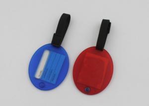 China Funny Hard Airplane Travel Bag Tags To Write Information , Name Tag For Luggage factory
