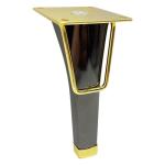 Factory Supply 6inch Iron Cast Wooden Color Black Golden Metal Furniture Sofa