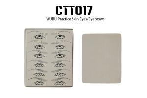 China Eyebrow Tattoo PCD Innoxious Permanent Makeup Practice Skin With Eyes factory