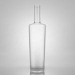 Customized Logo Glass Bottle for Rum Vodka Whisky Tequila Gin 750ml Super Flint