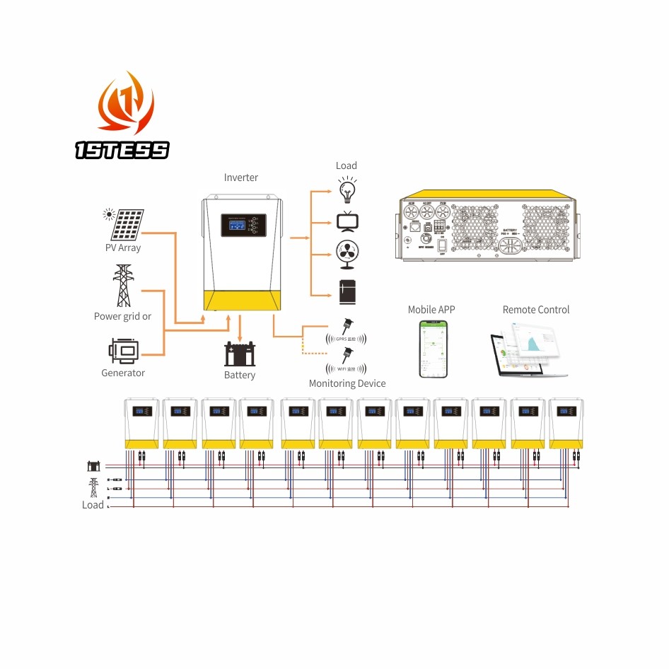MPPT Charging Off Grid Hybrid Solar Inverter RS232 AC 230V Output Voltage