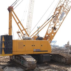 China Jib Length 9m - 31m 150T Construction Crawler Crane Second Hand Equipment factory