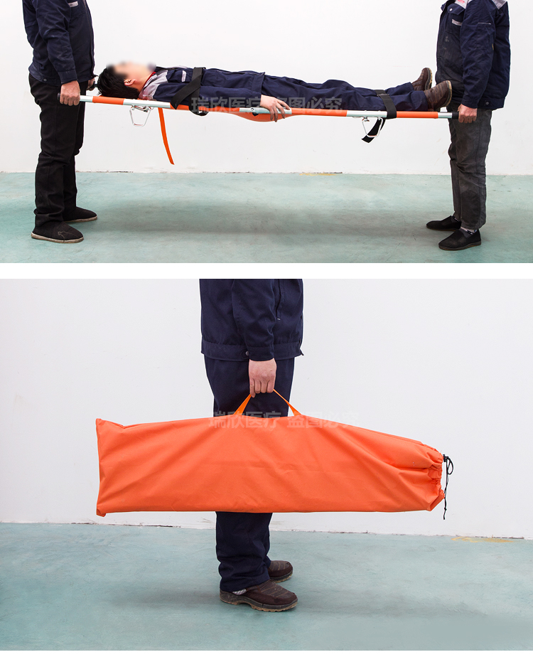 Customized Logo Emergency Foldable Rescue Stretcher Safety Belt
