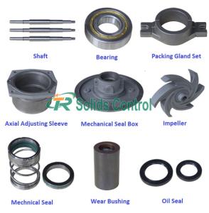 China Drilling Fluid Mission Centrifugal Pumps With Axial Adjustment Structure factory