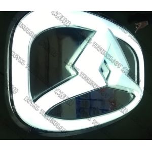 Acrylic Billboard Aluminum Vacuum Metallizer , Car LOGO PVD Chroming Metallizing