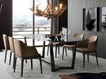 Leather Solid Wood Modern Dining Chair For Restaurant ZZ-ZC02B