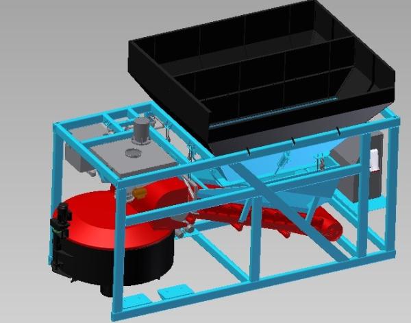 On site Concrete Mixing Station Portable Concrete Batch Plant Transported By