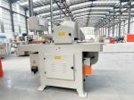 Woodworking Single Blade Rip Saw Wood Cutting Machine / Timber Trimming Side
